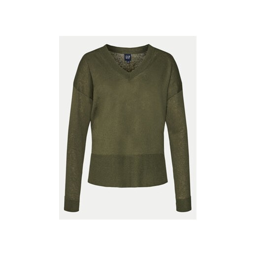 Gap Sweter 854769-03 Zielony Relaxed Fit ze sklepu MODIVO w kategorii Swetry damskie - zdjęcie 170526073