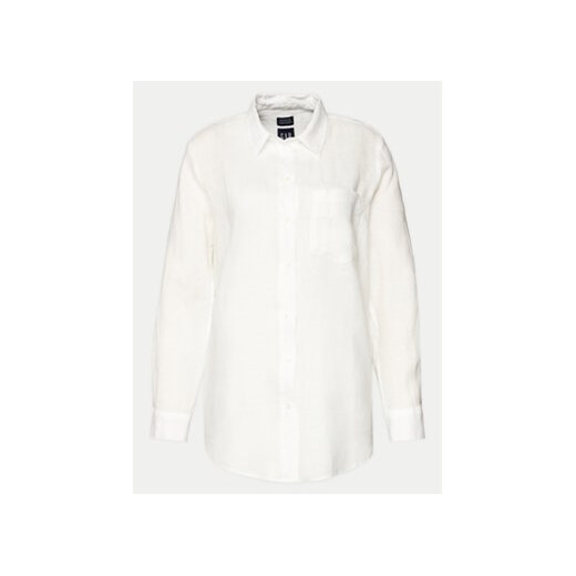 Gap Koszula 875983-03 Biały Relaxed Fit ze sklepu MODIVO w kategorii Koszule damskie - zdjęcie 170526090