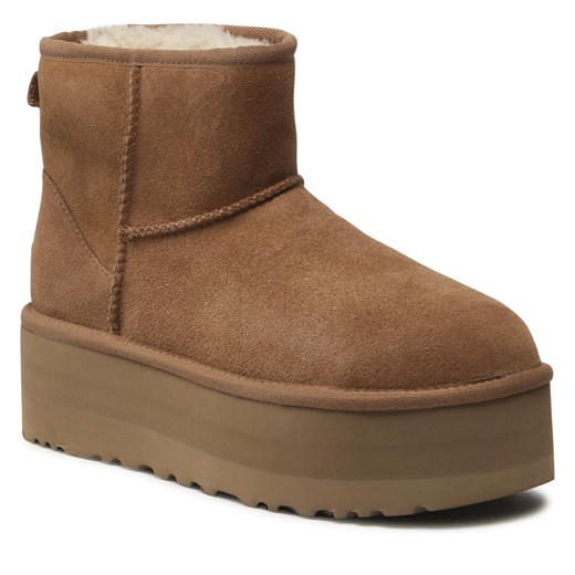 Śniegowce Ugg W Classic Mini Platform 1134991 Che 39 eobuwie.pl