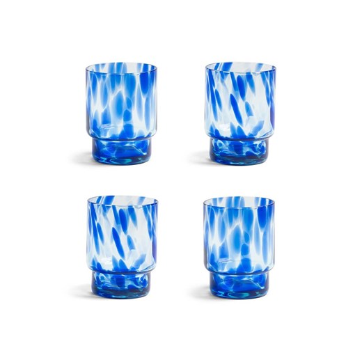 &amp;k amsterdam zestaw szklanek Tortoise Blue Set 4-pack ze sklepu ANSWEAR.com w kategorii Szklanki - zdjęcie 170526750