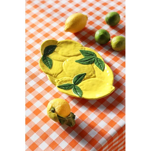 &amp;k amsterdam talerz Plate Lemon &k Amsterdam ONE ANSWEAR.com