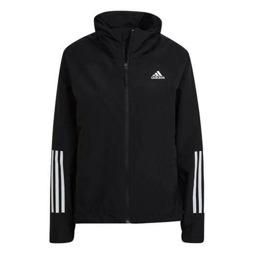 Kurtka damska BSC 3-Stripes Rain.Rdy Adidas ze sklepu SPORT-SHOP.pl w kategorii Kurtki damskie - zdjęcie 170529560