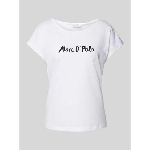 T-shirt z nadrukiem z logo ze sklepu Peek&Cloppenburg  w kategorii Bluzki damskie - zdjęcie 170529722