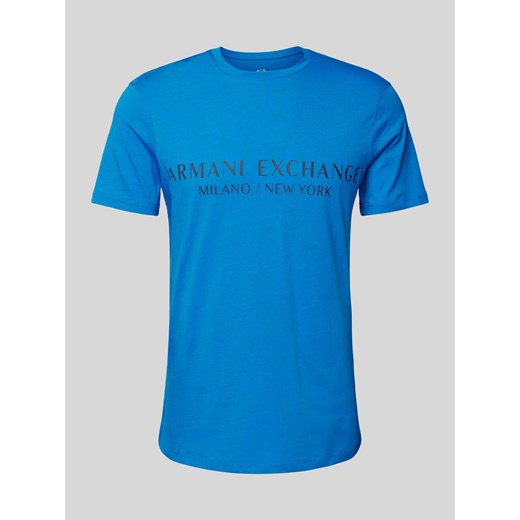 T-shirt z nadrukiem z logo model ‘milano/nyc’ ze sklepu Peek&Cloppenburg  w kategorii T-shirty męskie - zdjęcie 170530184