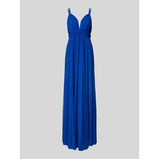 Sukienka wieczorowa z głębokim dekoltem w serek ze sklepu Peek&Cloppenburg  w kategorii Sukienki - zdjęcie 170530444
