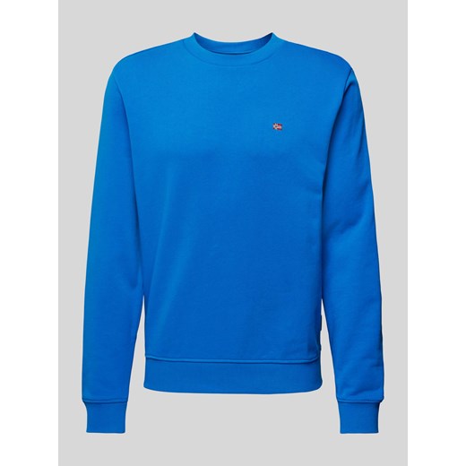 Bluza z wyhaftowanym logo model ‘BALIS’ ze sklepu Peek&Cloppenburg  w kategorii Bluzy męskie - zdjęcie 170530522