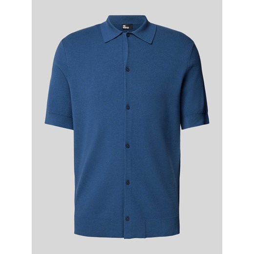 Koszulka polo z fakturowanym wzorem ze sklepu Peek&Cloppenburg  w kategorii T-shirty męskie - zdjęcie 170530602