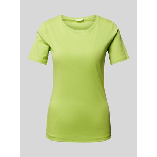 T-shirt z okrągłym dekoltem model ‘Basic’ ze sklepu Peek&Cloppenburg  w kategorii Bluzki damskie - zdjęcie 170530722