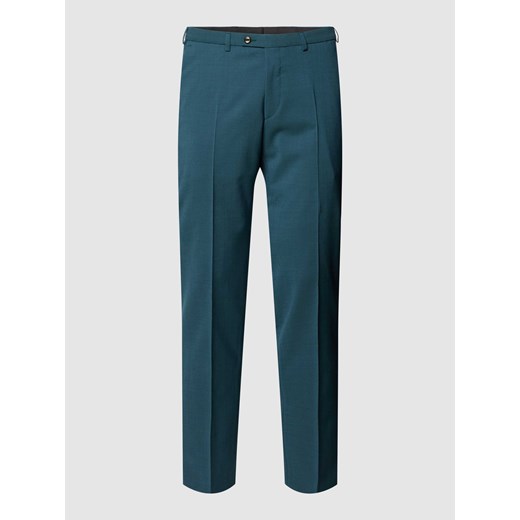 Spodnie do garnituru o kroju modern fit z zakładkami w pasie model ‘Franco’ Digel 54 okazja Peek&Cloppenburg 