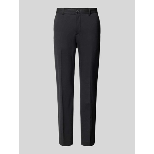 Spodnie do garnituru o kroju slim fit w kant model ‘DELON’ ze sklepu Peek&Cloppenburg  w kategorii Spodnie męskie - zdjęcie 170535353