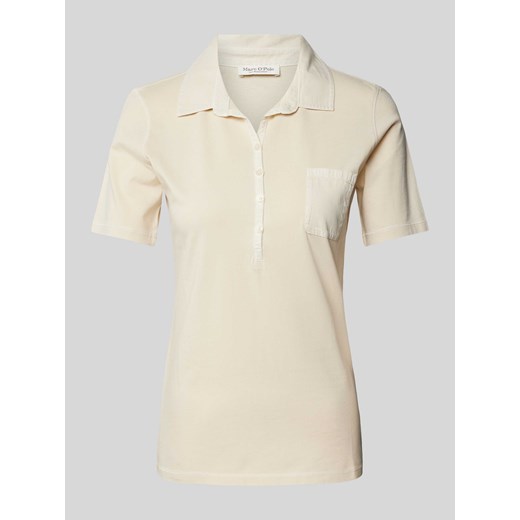 Koszulka polo z kieszenią na piersi ze sklepu Peek&Cloppenburg  w kategorii Bluzki damskie - zdjęcie 170535373