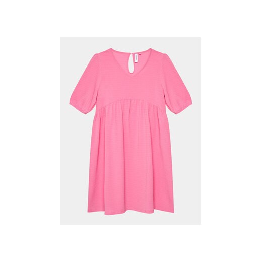Vero Moda Girl Sukienka codzienna 10290842 Różowy Regular Fit ze sklepu MODIVO w kategorii Sukienki dziewczęce - zdjęcie 170543804