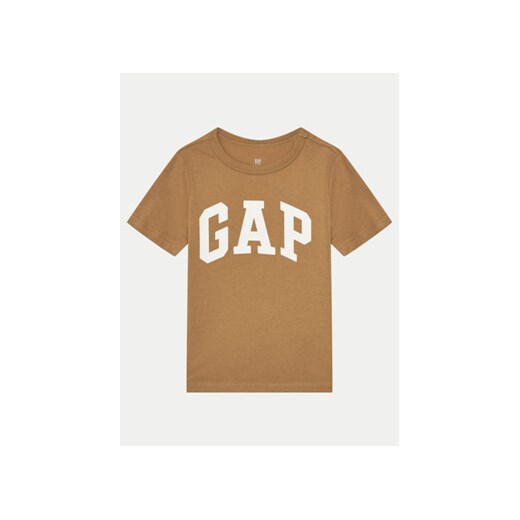 Gap T-Shirt 885814-00 Beżowy Regular Fit ze sklepu MODIVO w kategorii T-shirty chłopięce - zdjęcie 170543831