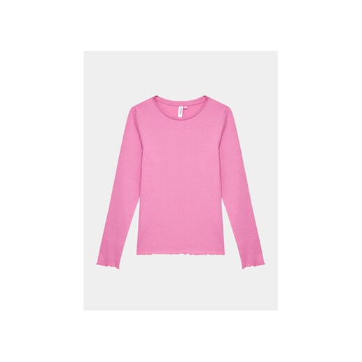 Vero Moda Girl Bluzka 10285177 Różowy Regular Fit ze sklepu MODIVO w kategorii Bluzki dziewczęce - zdjęcie 170544082