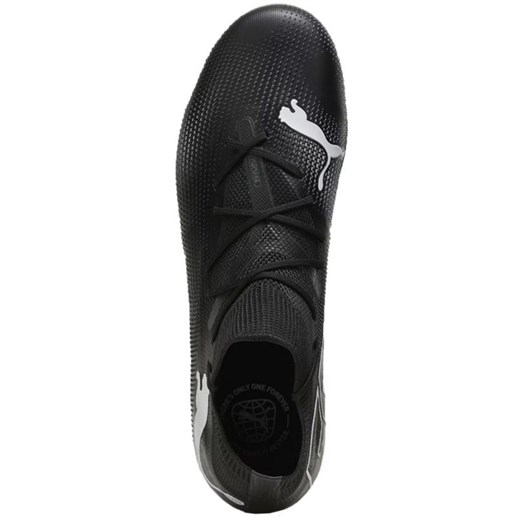 Buty sportowe męskie Puma sznurowane czarne z tkaniny jesienne 