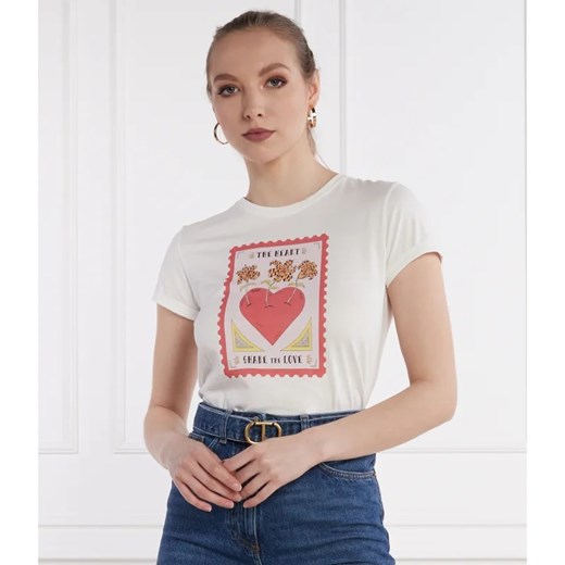 TWINSET T-shirt | Regular Fit ze sklepu Gomez Fashion Store w kategorii Bluzki damskie - zdjęcie 170549761