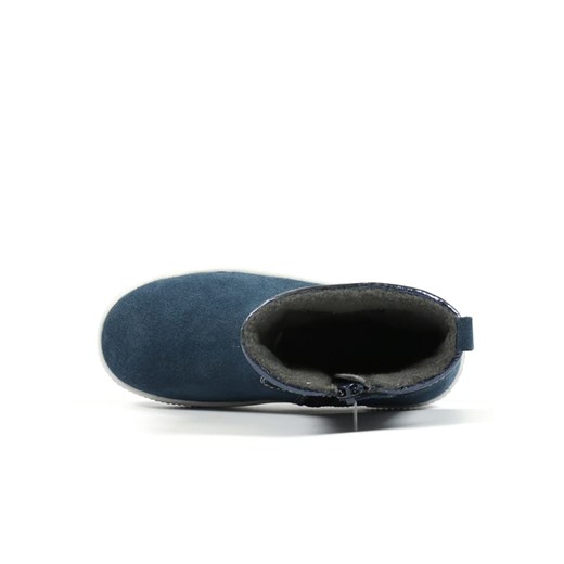 Buty zimowe dziecięce granatowe Richter na zamek 