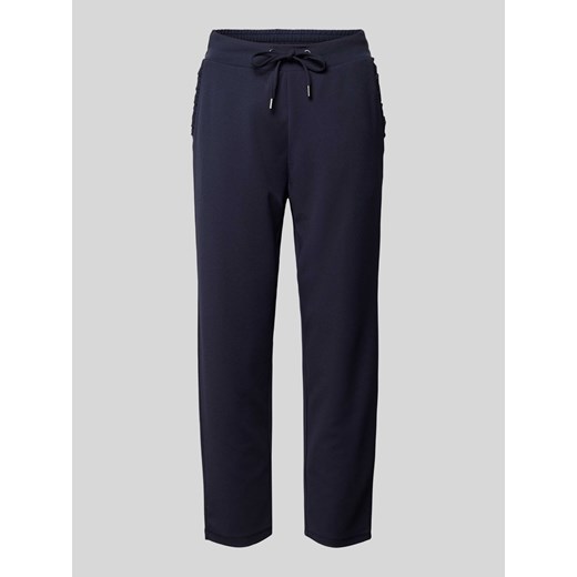 Spodnie materiałowe z elastycznym pasem model ‘Siham’ ze sklepu Peek&Cloppenburg  w kategorii Spodnie damskie - zdjęcie 170550602