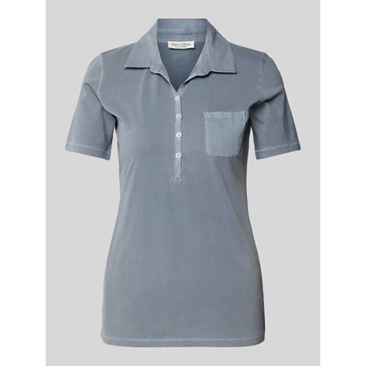 Koszulka polo z kieszenią na piersi ze sklepu Peek&Cloppenburg  w kategorii Bluzki damskie - zdjęcie 170550791