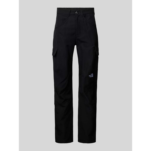 Spodnie cargo o kroju regular fit z wyhaftowanym logo model ‘Horizon’ ze sklepu Peek&Cloppenburg  w kategorii Spodnie męskie - zdjęcie 170550831