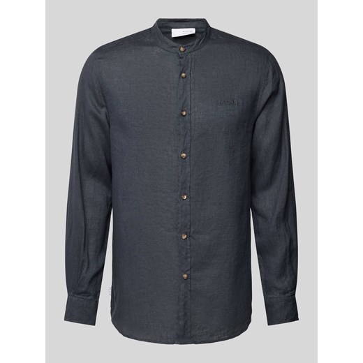 Koszula casualowa o kroju slim fit z lnu model 'Altona' ze sklepu Peek&Cloppenburg  w kategorii Koszule męskie - zdjęcie 170550940