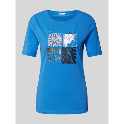 T-shirt z okrągłym dekoltem model ‘Wechsel’ ze sklepu Peek&Cloppenburg  w kategorii Bluzki damskie - zdjęcie 170551321