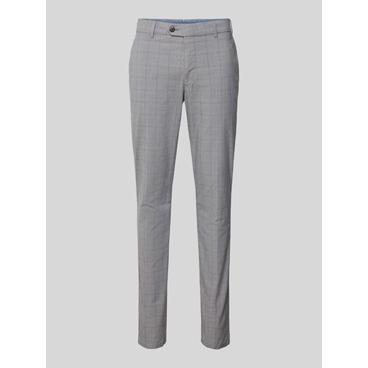 Spodnie ze wzorem w kratę glencheck modelu ‘LUPUS’ ze sklepu Peek&Cloppenburg  w kategorii Spodnie męskie - zdjęcie 170551332