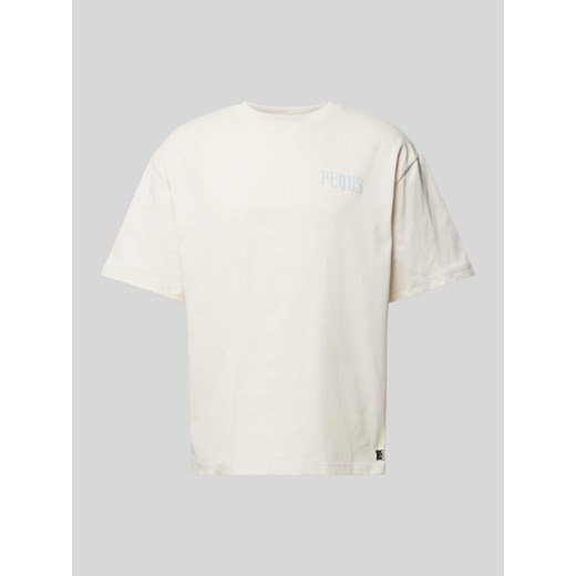 T-shirt z nadrukiem z logo z tyłu ze sklepu Peek&Cloppenburg  w kategorii T-shirty męskie - zdjęcie 170551492