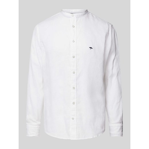 Koszula casulowa o kroju regular fit z lnu ze stójką Fynch-hatton XXXL Peek&Cloppenburg