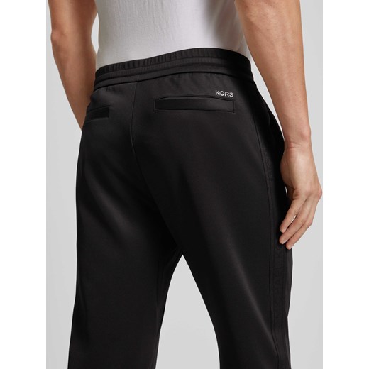 Spodnie dresowe o kroju regular fit z paskami w kontrastowym kolorze Michael Kors XXL Peek&Cloppenburg 