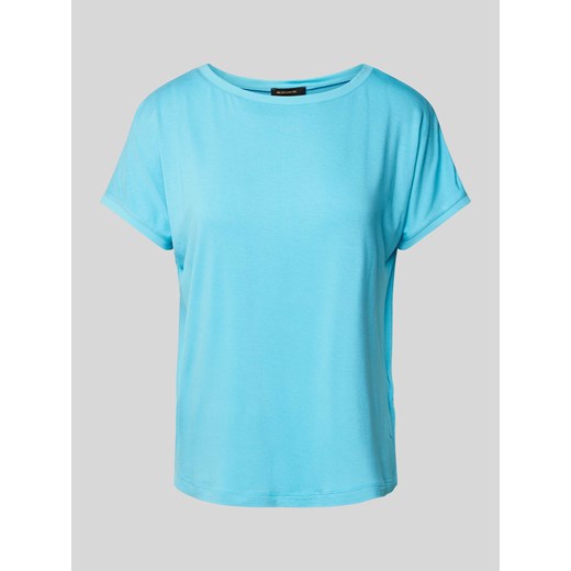 T-shirt w jednolitym kolorze ze sklepu Peek&Cloppenburg  w kategorii Bluzki damskie - zdjęcie 170551934