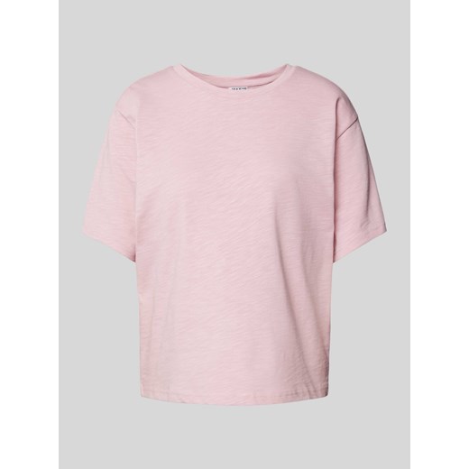 T-shirt w jednolitym kolorze ze sklepu Peek&Cloppenburg  w kategorii Bluzki damskie - zdjęcie 170551953