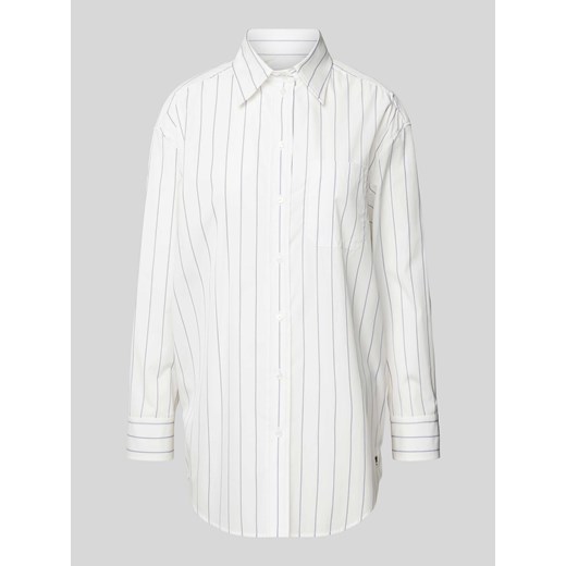Bluzka koszulowa ze wzorem w cienkie prążki model ‘COROLLA’ ze sklepu Peek&Cloppenburg  w kategorii Koszule damskie - zdjęcie 170552080
