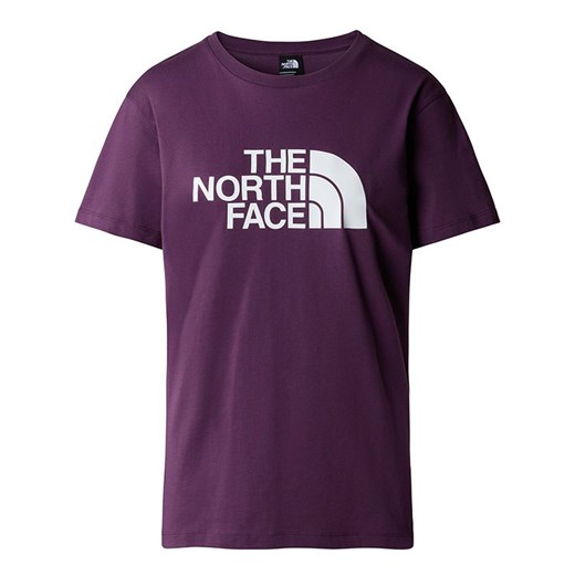 Koszulka The North Face Relaxed Easy 0A87N9V6V1 - fioletowa ze sklepu streetstyle24.pl w kategorii Bluzki damskie - zdjęcie 170552690
