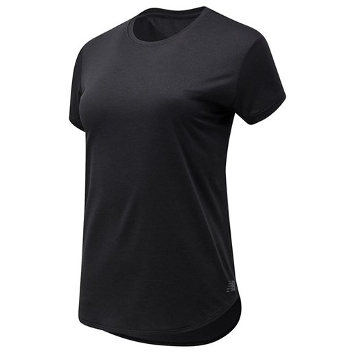 Koszulka New Balance WT11452BKH - czarna ze sklepu streetstyle24.pl w kategorii Bluzki damskie - zdjęcie 170552692