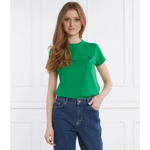 POLO RALPH LAUREN T-shirt | Regular Fit ze sklepu Gomez Fashion Store w kategorii Bluzki damskie - zdjęcie 170552961
