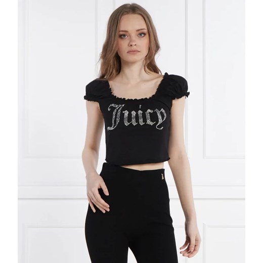 Juicy Couture Bluzka | Cropped Fit Juicy Couture L promocja Gomez Fashion Store