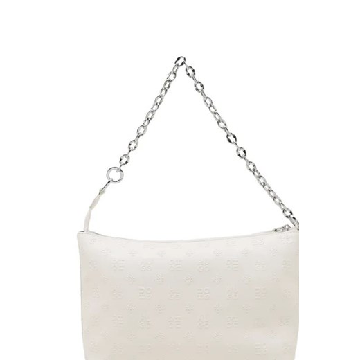 Shopper bag Hugo Boss biała na ramię matowa