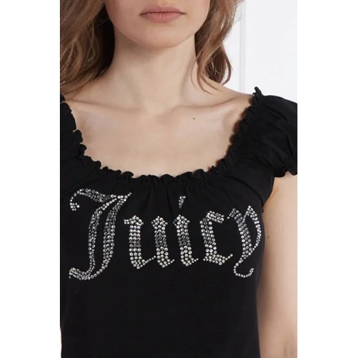 Juicy Couture Bluzka | Cropped Fit Juicy Couture L okazyjna cena Gomez Fashion Store
