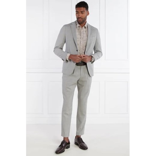 BOSS Wełniane spodnie C-Perin-RDS-233 | Slim Fit 52 Gomez Fashion Store