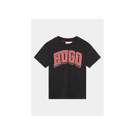 Hugo T-Shirt G00142 D Czarny Regular Fit ze sklepu MODIVO w kategorii T-shirty chłopięce - zdjęcie 170553843
