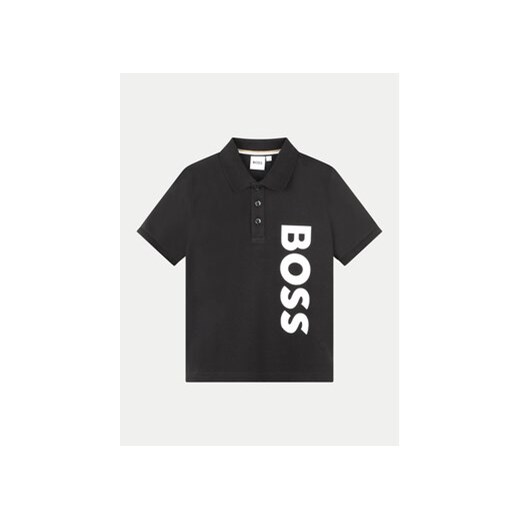 Boss Polo J50703 D Czarny Regular Fit ze sklepu MODIVO w kategorii T-shirty chłopięce - zdjęcie 170554092