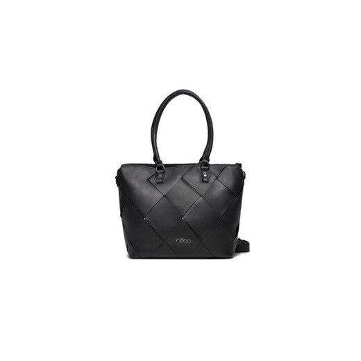 Nobo Torebka NBAG-K1251-C020 Czarny ze sklepu MODIVO w kategorii Torby Shopper bag - zdjęcie 170554103