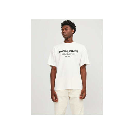 Jack&Jones T-Shirt Gale 12247782 Biały Relaxed Fit ze sklepu MODIVO w kategorii T-shirty męskie - zdjęcie 170554182