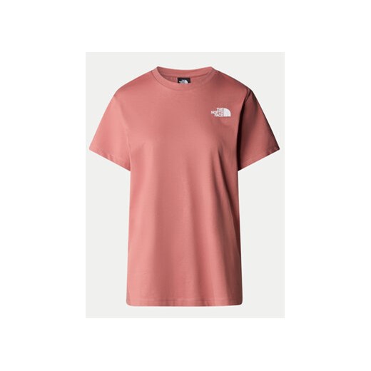 The North Face T-Shirt Redbox NF0A87NK Różowy Relaxed Fit The North Face XS MODIVO