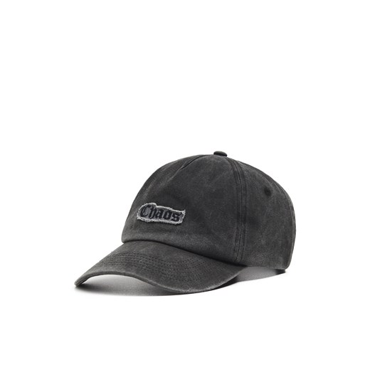 Cropp - Szara czapka z daszkiem - czarny ze sklepu Cropp w kategorii Czapki z daszkiem damskie - zdjęcie 170555574