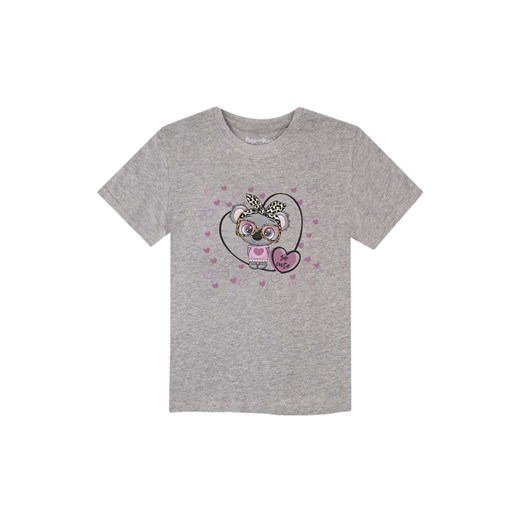 Dziewczęcy t-shirt bawełniany szary Tup tup miś koala Tup Tup 110/116 okazyjna cena 5.10.15
