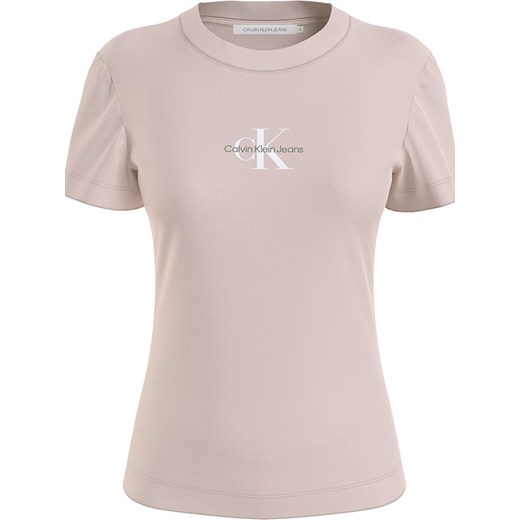 Calvin Klein Koszulka w kolorze jasnoróżowym ze sklepu Limango Polska w kategorii Bluzki damskie - zdjęcie 170558281