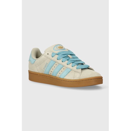 adidas Originals sneakersy zamszowe Campus 00s kolor szary IE5588 ze sklepu PRM w kategorii Buty sportowe damskie - zdjęcie 170560313