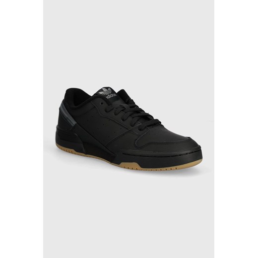 adidas Originals sneakersy skórzane Team Court 2 kolor czarny IE3462 ze sklepu PRM w kategorii Buty sportowe męskie - zdjęcie 170560331
